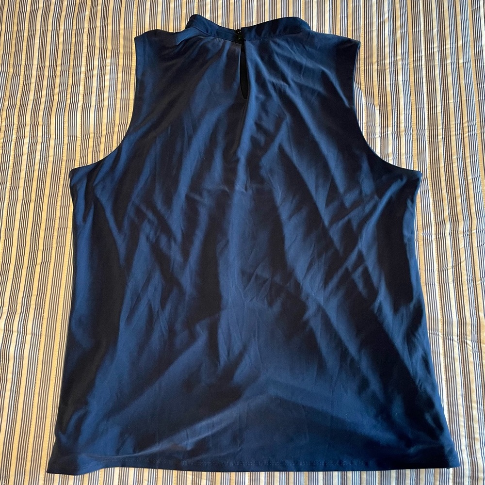 WHBM Ruffle-Overlay Tank - Picture 5 of 5